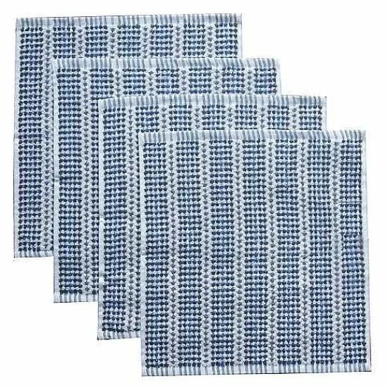 Discount Food Network Awning Stripe Dishcloth 4-Pk. Kitchen Linens