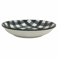 Sale Food Network Buffalo Check Dinner Bowl Dinnerware & Serveware