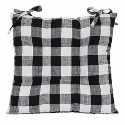 Outlet Food Network Buffalo Check Chair Pad Decorative Pillows & Chair Pads