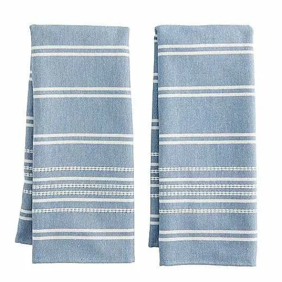 Clearance Food Network Dobby Stripe Kitchen Towel 2-Pk. Kitchen Linens