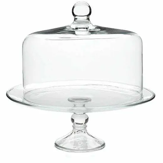 Outlet Food Network Glass Cake Dome Dinnerware & Serveware