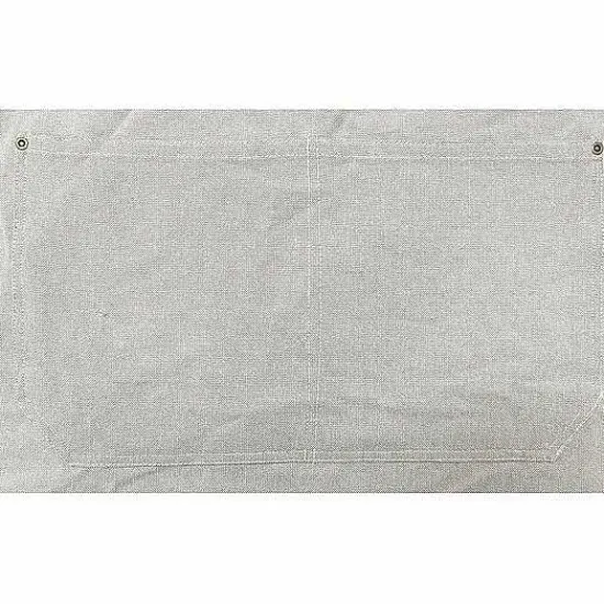 Food Network Gray Cotton Apron Kitchen Linens