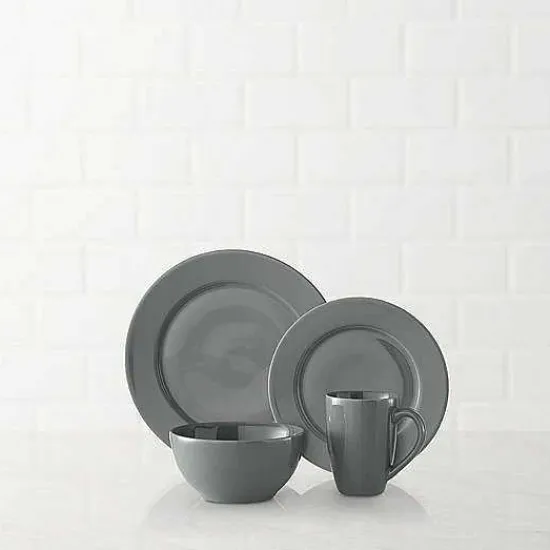 Discount Food Network Macaroon 16-Pc. Dinnerware Set Dinnerware & Serveware