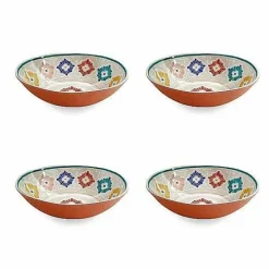 Online Food Network 4-Pc. Casa Sol Melamine Cereal Bowl Set Dinnerware & Serveware
