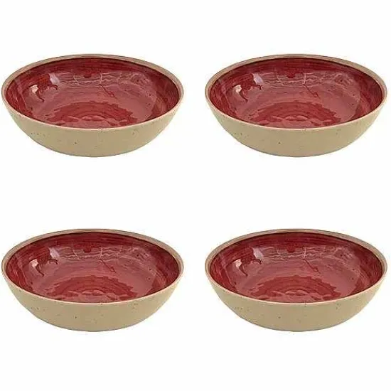 Sale Food Network 4-Pc. Melamine Cereal Bowl Set Dinnerware & Serveware