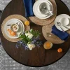 Sale Food Network 4-Pc. Round Jute Placemat Set Table Linens