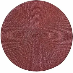 Online Food Network Solid Round Placemat Table Linens
