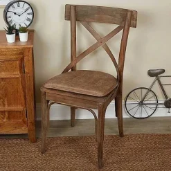 Best Food Network The Gripper Faux-Leather Chair Pad 4-Pk. Decorative Pillows & Chair Pads