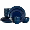 Online Food Network Valencia Indigo 16-Pc. Dinnerware Set Dinnerware & Serveware