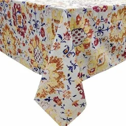 Outlet Food Network Vintage Rug Print Tablecloth Table Linens