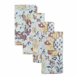 Clearance Food Network Vintage Rug Print Dinner Napkin 4-Pk. Table Linens