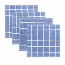 Best Food Network® Windowpane Grid Dishcloth 4-Pk. Kitchen Linens