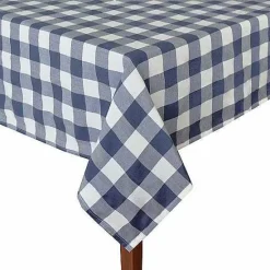 Online Food Network Woven Gingham Tablecloth Table Linens