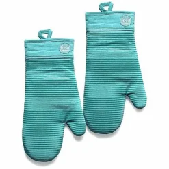 Best Food Network Silicone Oven Mitt Set Kitchen Linens